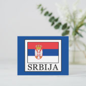 Srbija Briefkaart (Staand voorkant)