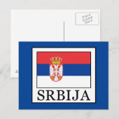 Srbija Briefkaart (Voorkant / Achterkant)