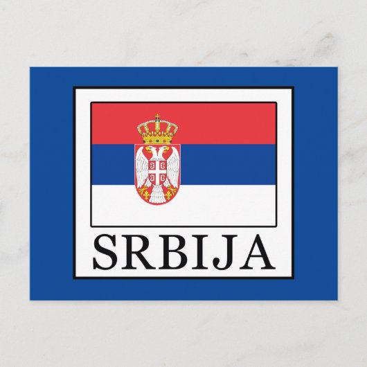 Srbija Briefkaart (Voorkant)