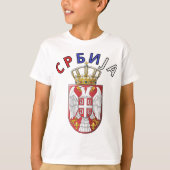 Srbija Dvoglavi Orao T-shirt (Voorkant)