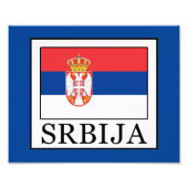 Srbija Foto Afdruk (Voorkant)