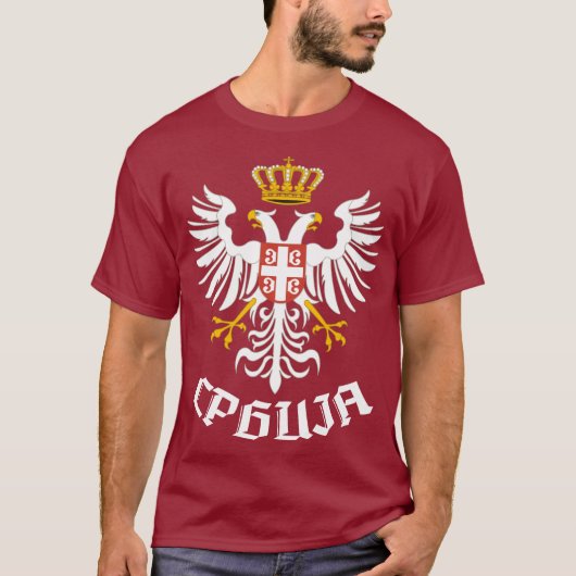 Srbija Gotic T-shirt (Voorkant)