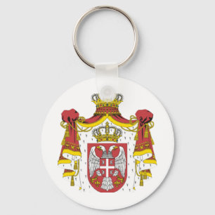 Srbija Grb / Servische wapenstilstand Sleutelhanger