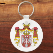 Srbija Grb / Servische wapenstilstand Sleutelhanger (Voorkant)