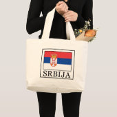 Srbija Grote Tote Bag (Voorkant (product))