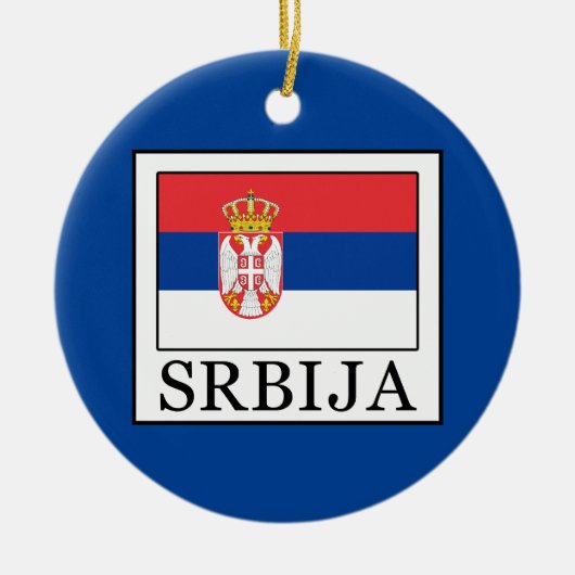 Srbija Keramisch Ornament (Voorkant)