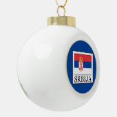 Srbija Keramische Bal Ornament (Links)