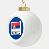 Srbija Keramische Bal Ornament (Rechts)
