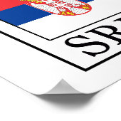Srbija Poster (Hoek)