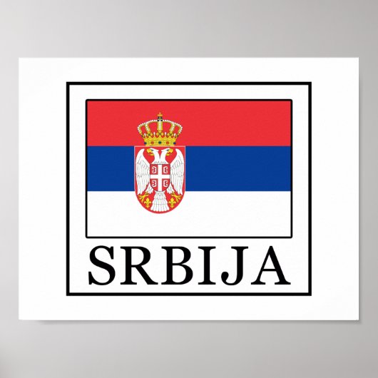 Srbija Poster (Voorkant)