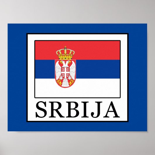 Srbija Poster (Voorkant)