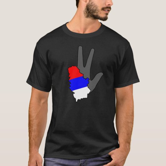SRBIJA - SERBIA T-SHIRT (Voorkant)