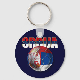 Srbija Servië vlag Beli Orlovi Gifts for Serbians Sleutelhanger