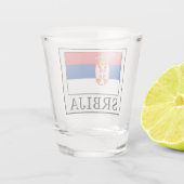 Srbija Shot Glas (Achterkant)