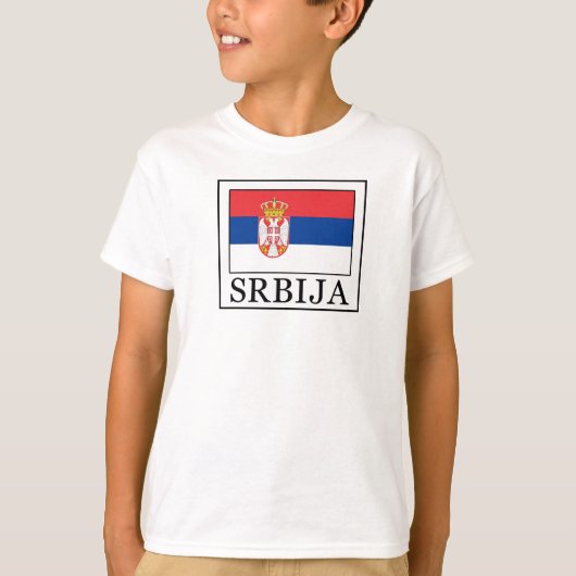 Srbija T-shirt (Voorkant)