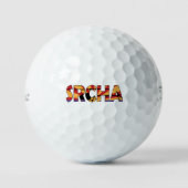 SRCHA Logo alleen golfballen (Voorkant)