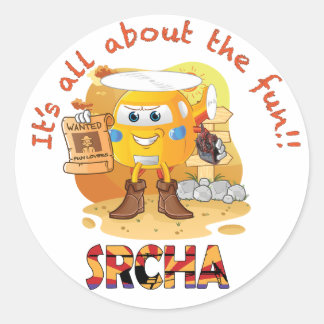 SRCHA-Stickers Ronde Sticker