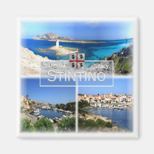 SRD017 STINTINO - Mozaïek - Sardinië - Fridge Magneet