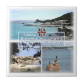 SRD037 ARZACHENA, Mozaïek, Tegeltje (Voorkant)