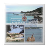 SRD038 ARZACHENA, Mozaïek, Sardinië, Tegeltje (Voorkant)