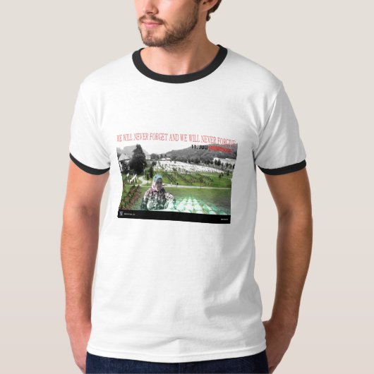 srebrenica, bosna i hercegovina t-shirt (Voorkant)