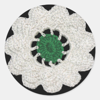 Srebrenica cvijet ronde sticker