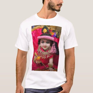 Sree Krisna Designer bedrukt T-shirt
