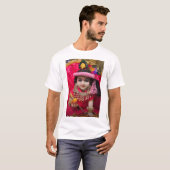 Sree Krisna Designer bedrukt T-shirt (Voorkant volledig)