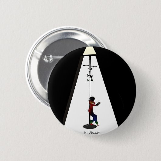 Sreetlichtlezen Ronde Button 5,7 Cm (Voorkant /achterkant)