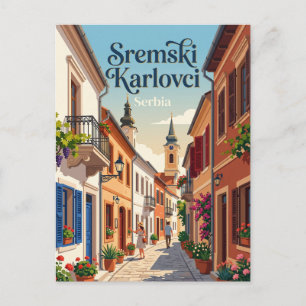Sremski Karlovci Steeg Servië Briefkaart