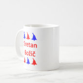 sretan bozic koffiemok (Voorkant links)