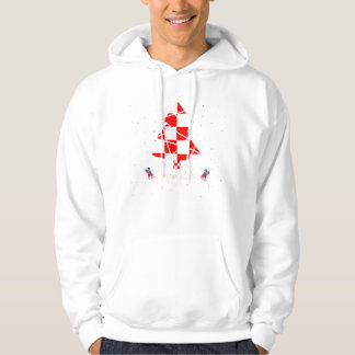 Sretan Bozic Kroatisch kerstfeest Hoodie