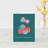 Sretan rođendan, Kroatisch Happy Birthday Kaart (Gele Bloem)