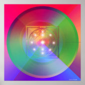 Sri Chakra Yantra Poster (Voorkant)