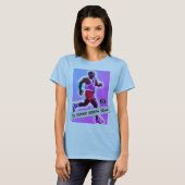 Sri Chinmoy Women's Running Squad T-Shirt (Voorkant volledig)