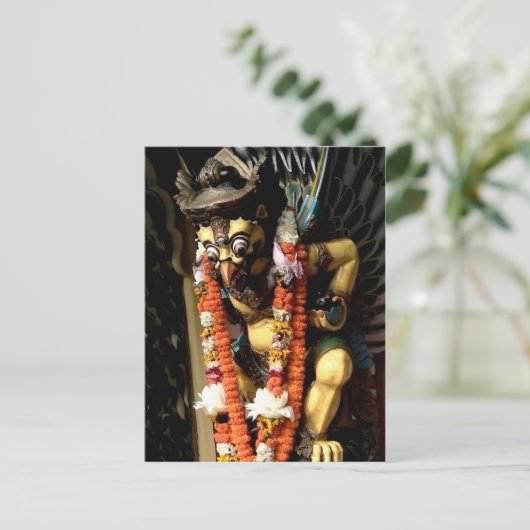 Sri Garuda Briefkaart (Staand voorkant)