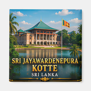 Sri Jayawardenepura Kotte Parlement en Tropisch Magneet