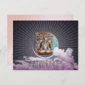 SRI KRISHNA - Briefkaart (Voorkant / Achterkant)