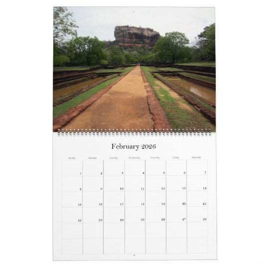 Sri Lanka 2025 groot Kalender (Feb 2026)