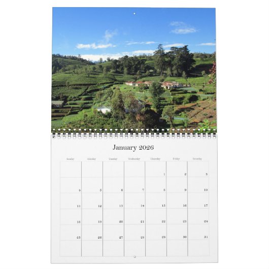Sri Lanka 2026 Kalender (Jan 2026)