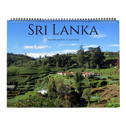 Sri Lanka 2027 groot formaat Kalender (Hoes)
