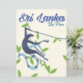 Sri lanka aap  vakantie poster (Staand voorkant)