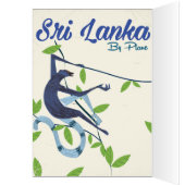 Sri lanka aap  vakantie poster (Binnen (Links))