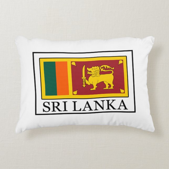 Sri Lanka Accent Kussen (Voorkant)