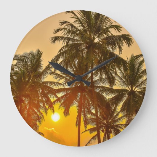 Sri Lanka Beach Sunset Uitzicht Grote Klok (Voorkant)
