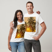 Sri Lanka Beach Sunset Uitzicht T-shirt (Unisex)