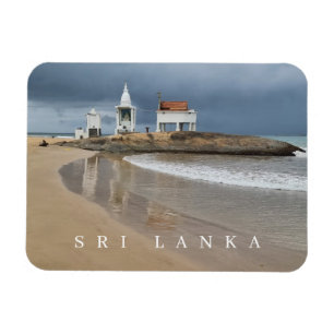 Sri Lanka boeddhistische tempel uitzicht koelkast Magneet
