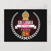 Sri Lanka Briefkaart (Voorkant)