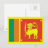 sri lanka briefkaart (Voorkant / Achterkant)