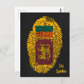 Sri Lanka Briefkaart (Voorkant / Achterkant)